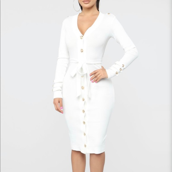 Fashion Nova Dresses & Skirts - Ribbed midi dress